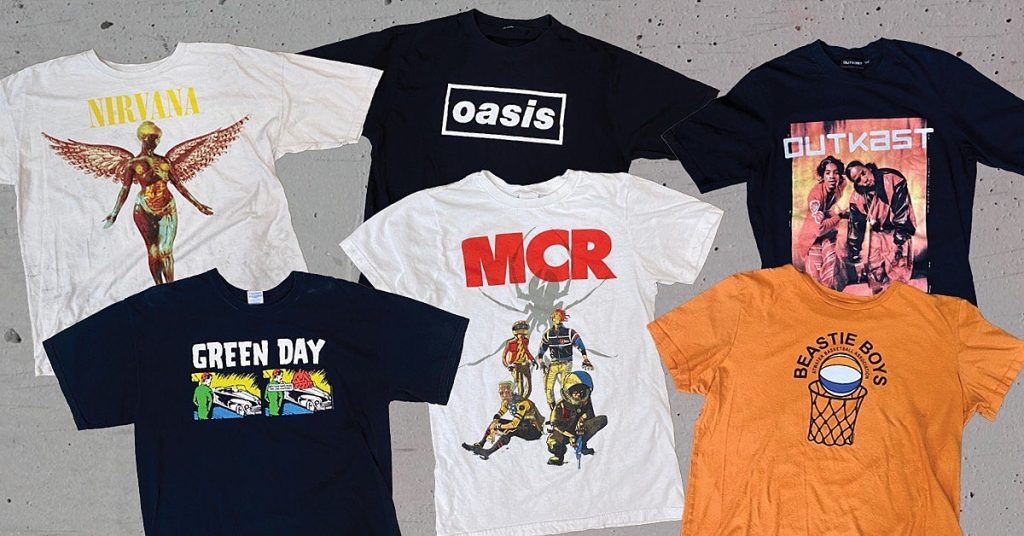 Vintage Band T-Shirts: An Important Part of Music History